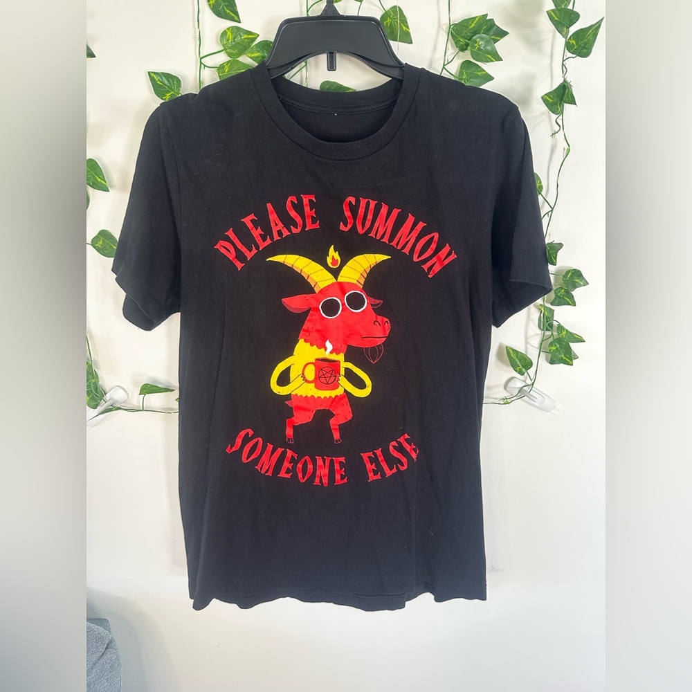 ❤️ Wicked Clothes - Please Summon Someone Else - Sz. Men’s Medium/Women’s XL 🖤